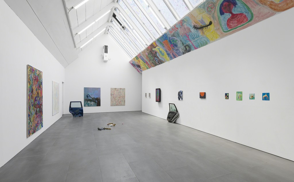 Max Brand, Joanne Robertson and Jasper Baydala, Villagy Trilogy, exhibition view at carlier | gebauer, 2018 Max Brand, Joanne Robertson and Jasper Baydala, Villagy Trilogy, exhibition view at carlier | gebauer, 2018