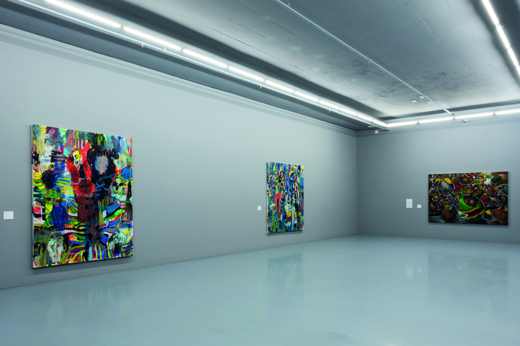 Five Bhobh: Painting at the End of an Era. Politics theme. Installation view. ©Zeitz MOCAA. Five Bhobh: Painting at the End of an Era. Politics theme. Installation view. ©Zeitz MOCAA.