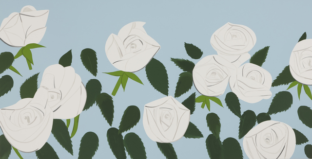 Alex Katz, ‘White roses’, 2014, Weng Contemporary