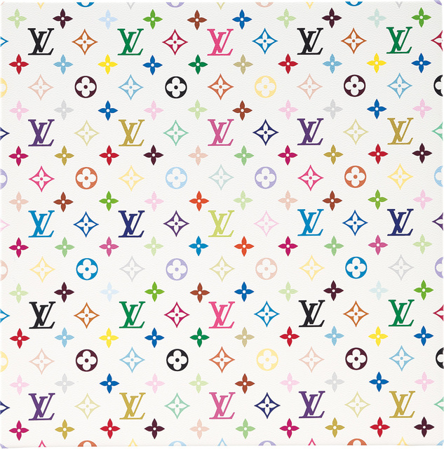 Takashi Murakami | Louis Vuitton Monogram Multicolore - White (2007) | Artsy