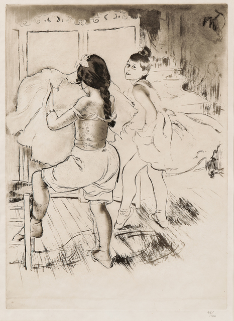 Louis Legrand, ‘L'Habillage’, 1908, Print, Etching and aquatint on paper, Skinner