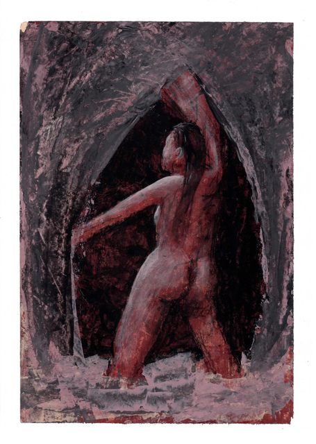 Tim Lowly, ‘Untitled’, no date, Drawing, Collage or other Work on Paper, Mixed media, Koplin Del Rio