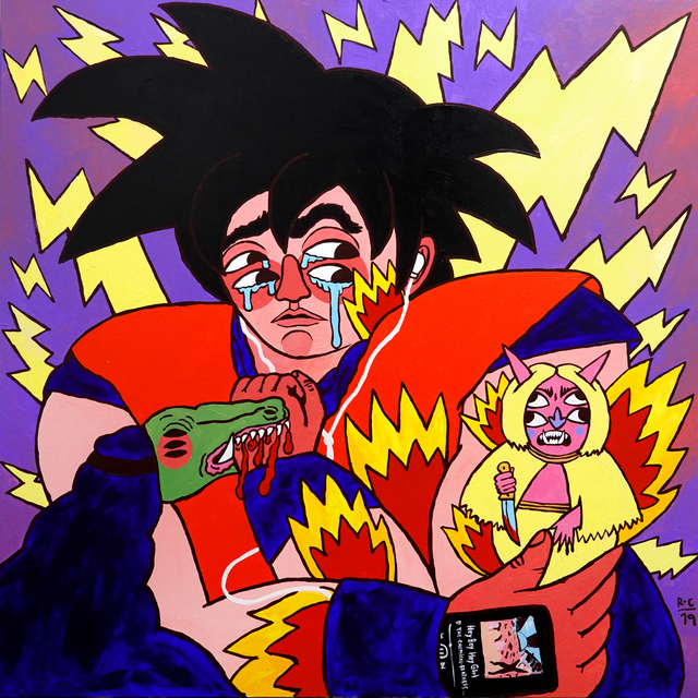Ricardo Cavolo, ‘Goku’, 2019, StolenSpace Gallery
