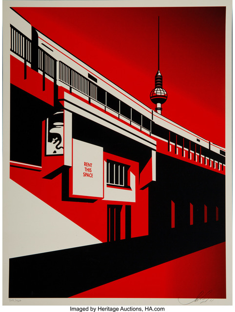 Shepard Fairey (OBEY), ‘Berlin Tower, from Billboard Series’, 2011, Heritage Auctions