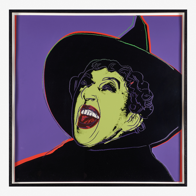 Andy Warhol, ‘The Witch’, 1981, Print, Screenprint in colors with diamond dust on Lenox museum board (framed), Rago/Wright