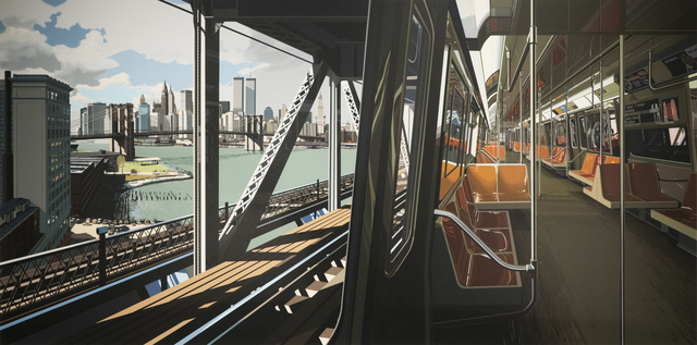 Richard Estes | D-Train (1988) | Available for Sale | Artsy