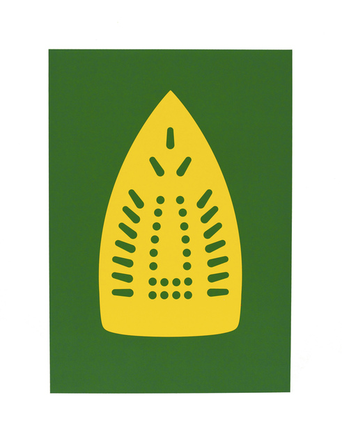 Willie Cole, ‘Complementary Soles (Yellow/Green)’, 2012, Highpoint Editions