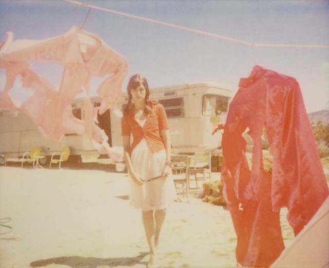 Stefanie Schneider, ‘Tears (The Girl behind the White Picket Fence)’, 2013, Photography, Analog C-Print, hand-printed by the artist on Fuji Crystal Archive Paper, based on a Polaroid, not mounted, Instantdreams