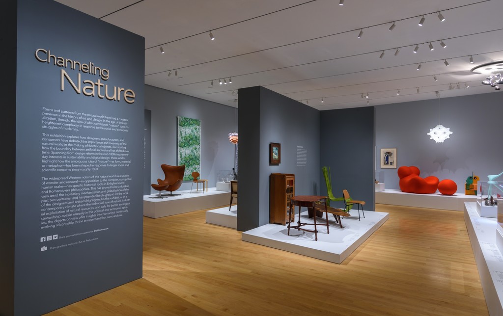 Installation Photograph of "Channeling Nature by Design" Courtesy of the Philadelphia Museum of Art. Installation Photograph of "Channeling Nature by Design" Courtesy of the Philadelphia Museum of Art.