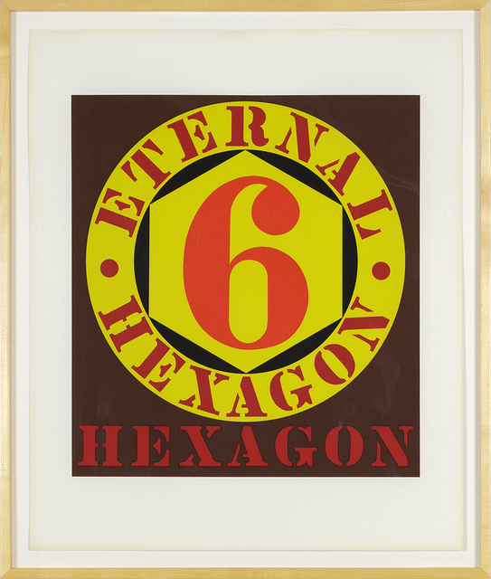 Robert Indiana, ‘Ten Works x Ten Painters’, 1964, Print, Screenprint, Heather James Fine Art Gallery Auction