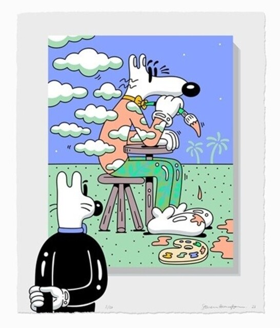 Steven Harrington 'Our Mountain', 'Somehow, We All…' + 'Past