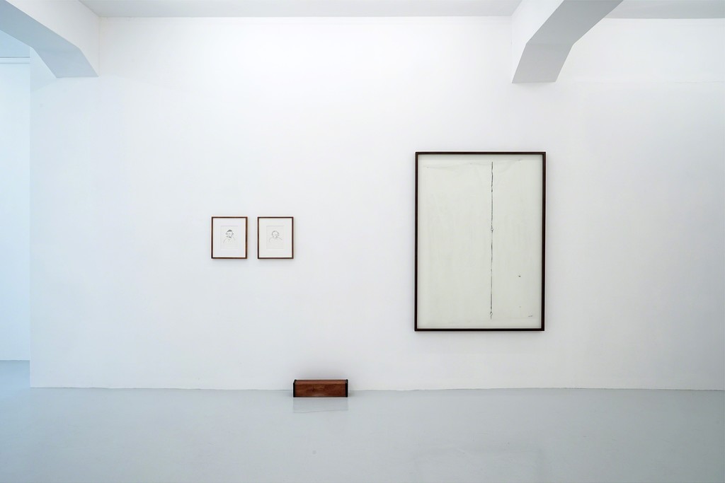 Installation view When the facts change, I change my mind with works by Benedikte Bjerre, Anne-Lise Coste, Slawomir Elsner, Jonathan Monk, Andreas Slominski and Sandra Vásquez de la Horra. Lullin + Ferrari, Zurich, 2019 Installation view When the facts change, I change my mind with works by Benedikte Bjerre, Anne-Lise Coste, Slawomir Elsner, Jonathan Monk, Andreas Slominski and Sandra Vásquez de la Horra. Lullin + Ferrari, Zurich, 2019