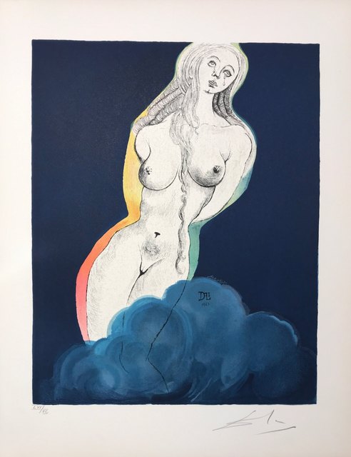 Salvador Dalí, ‘Protect Her From Misfortune's Mistakes’, 1969, Drawing, Collage or other Work on Paper, Lithograph, Dali Paris