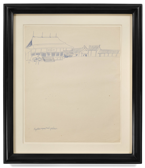 Andy Warhol, ‘Kyoto Imperial Palace’, 1956, DELAHUNTY