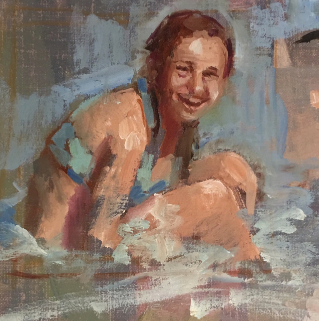 Nancy Tankersley, ‘Figure in Surf’, ca. 2018, Gildea Gallery