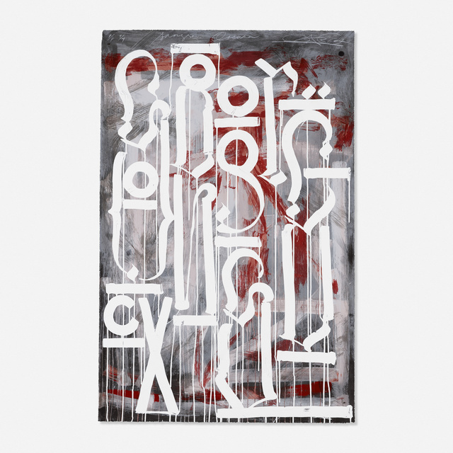 RETNA, ‘Sangre Oscura’, 2011, Print, Screenprint in colors, Rago/Wright