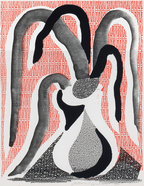 David Hockney, ‘The Drooping Plant, June 1986’, 1986, Kenneth A. Friedman & Co.