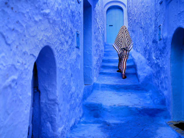 Lisa Kristine, ‘Stripes, Morocco’, Trinity House Paintings
