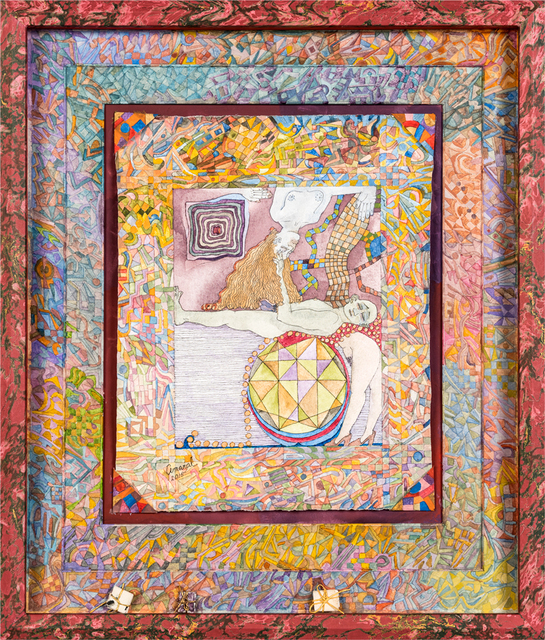 Jim Amaral, ‘Kaleidoscope Imaginary manuscript ’, 2017, Painting, Watercolor on paper, Galería La Cometa