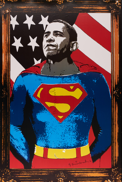 Mr. Brainwash, ‘Obama Superman (Gold)’, 2012, Rago/Wright