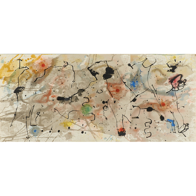 Joan Miró, ‘Seven works: six lithographs in colors from Derrière le Miroir, together with exhibition poster Murales Peintures’, ca. 1950's, Rago/Wright