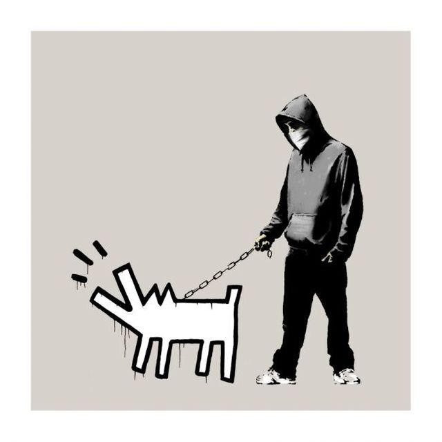 Banksy, ‘Choose Your Weapon (Grey)’, 2010, Contemporary Art Trader