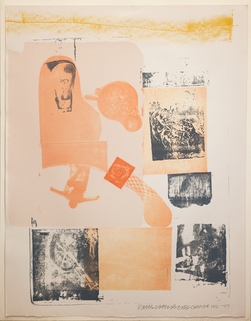Robert Rauschenberg, ‘Romances (Elysian)’, 1977, Print, 4 Color - Lithograph in colors on wove paper, DETOUR Gallery