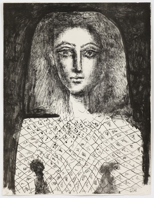 Pablo Picasso, ‘La Corsage a Carreaux’, 1949, Cristea Roberts Gallery