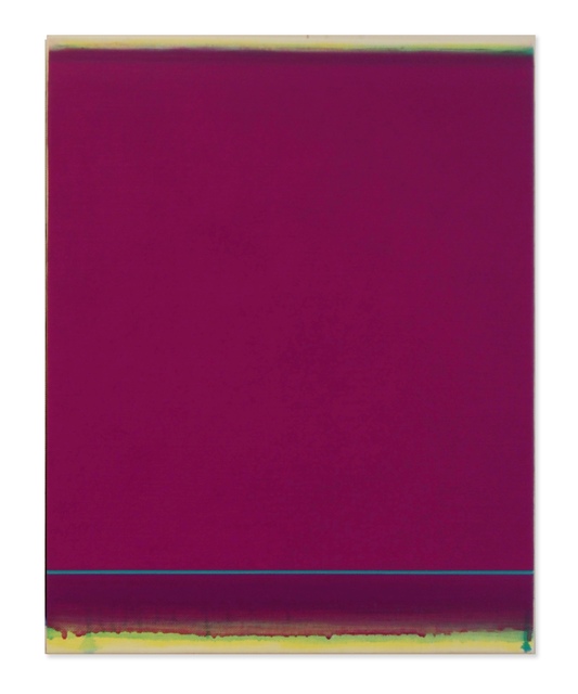 Shingo Francis, ‘Veil (turquoise-violet)’, 2015, Painting, Oil on linen, K. Imperial Fine Art