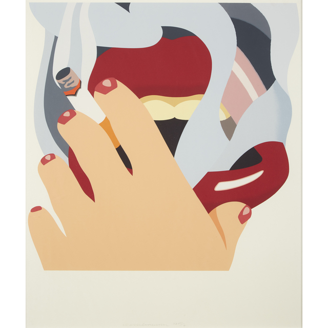 Tom Wesselmann, ‘Smoker from An American Portrait’, 1976, Freeman's