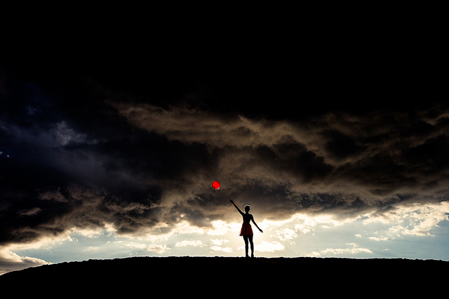 Tyler Shields, ‘Red Balloon’, ca. 2015, Photography, Chromogenic Print, Samuel Lynne Galleries