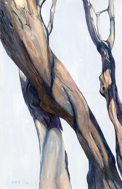 Gillian Bradshaw-Smith, ‘Finding Daphne #30 (Apollo and Daphne)’, 2014, Painting, Gouache on paper, Ro2 Art