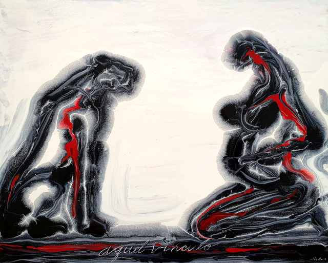 José Bedia, ‘Aquel vínculo’, 2019, Galería Artizar