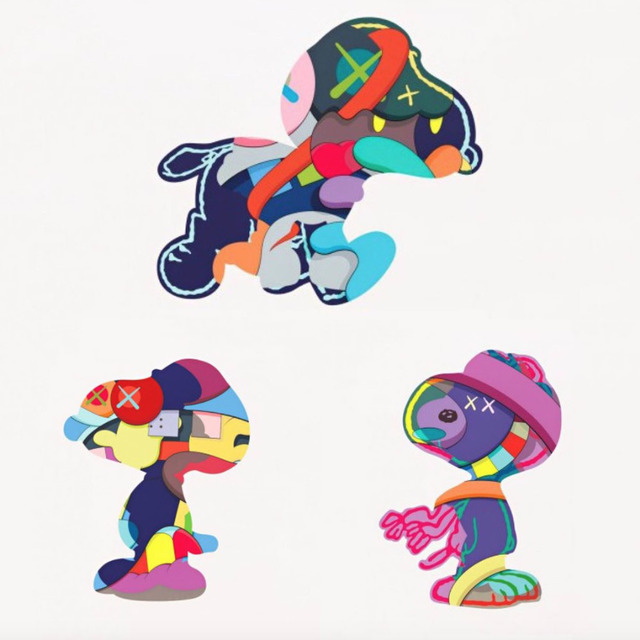 KAWS, ‘Snoopy Print Portfolio (Set of 3 - No One's Home, Stay Steady, The Things That Comfort)’, 2015, Ross+Kramer Gallery