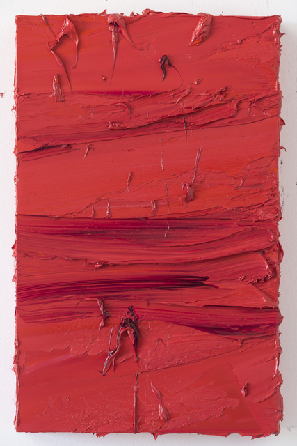 Jason Martin, ‘Untitled (Madder Carmine/Brilliant Pink)’, 2017, Painting, Oil on aluminium, Mimmo Scognamiglio / Placido