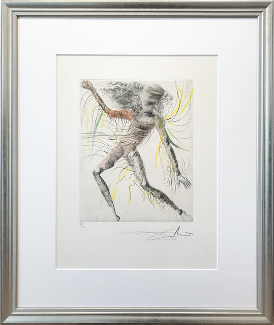 Salvador Dalí, ‘Der Kosmonaut’, 1969/70, Print, Hand-colored drypoint, Galerie Kellermann