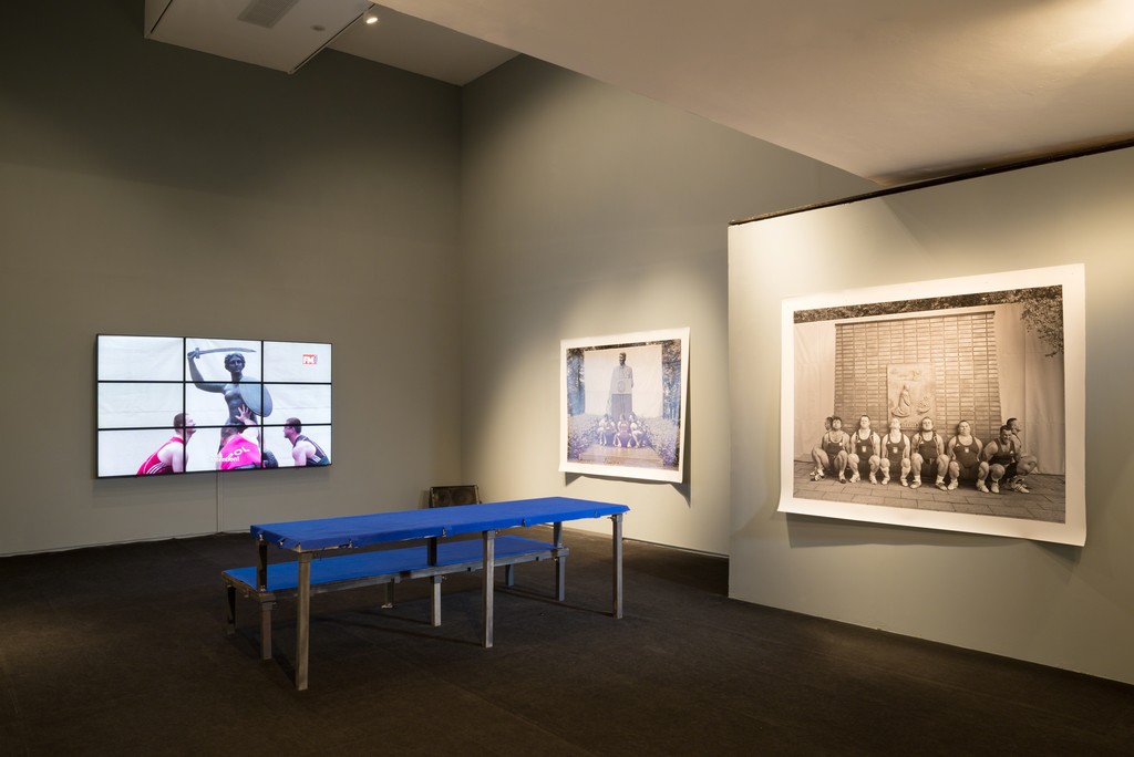 Christian Jankowski, Heavy Weight History, 2014, CCA. Photo by Youval Hai. Christian Jankowski, Heavy Weight History, 2014, CCA. Photo by Youval Hai.