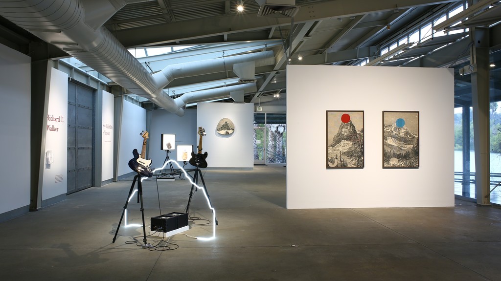 Installation view of "Richard T. Walker: the fallibility of intent." Photo: Wilfred J. Jones / di Rosa, Napa. Installation view of "Richard T. Walker: the fallibility of intent." Photo: Wilfred J. Jones / di Rosa, Napa.