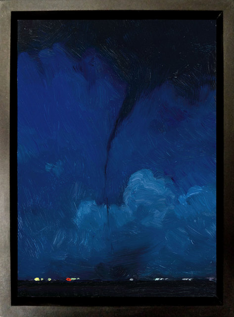 John Brosio, ‘Tornado Study 4’, 2018, Painting, Oil on Panel, ARCADIA CONTEMPORARY