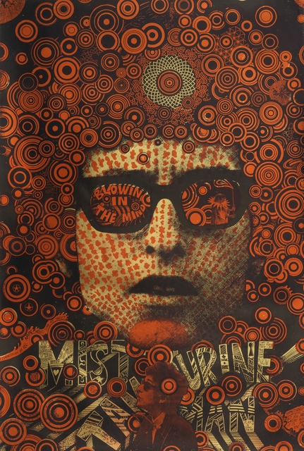 Martin Sharp, ‘Blowing in the Mind/Mister Tambourine Man (poster)’, 1968, Cooper Hewitt, Smithsonian Design Museum