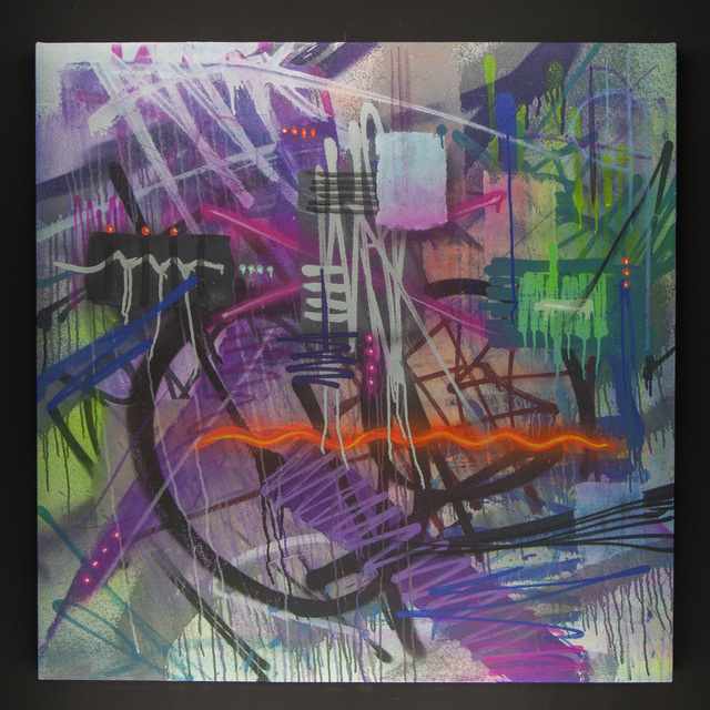 Saber, ‘To Make Believe The Light is Sound No.2’, 2017, Manfredi Style