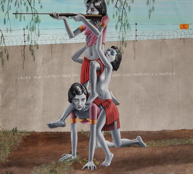 Gino Rubert, ‘El patio del colegio ’, 2019, Galeria Senda