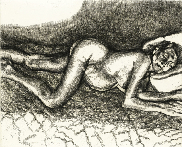 Lucian Freud, ‘Before the Fourth’, 2004, Print, Etching, ARCHEUS/POST-MODERN