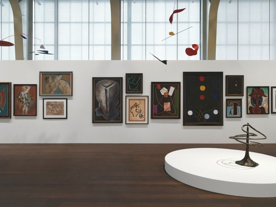 Installation photograph, Transparence: Calder / Picabia Installation photograph, Transparence: Calder / Picabia