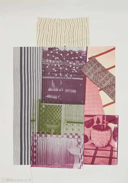 Robert Rauschenberg, ‘Pre-Moroco, from Eight by Eight to Celebrate the Temporary Contemporary’, 1983, Phillips