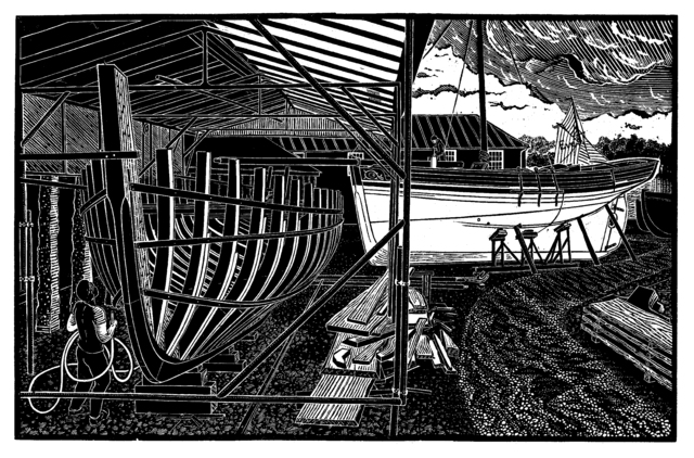 James Dodds, ‘New Pilot Cutters, Gweek ’, Dowling Walsh