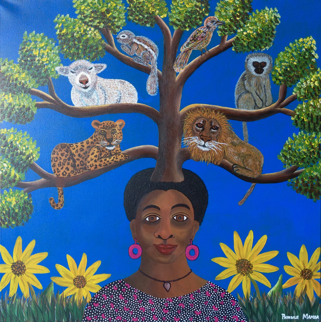 Phindile Mamba, ‘Mother of great and small’, 2019, Yebo Art Gallery