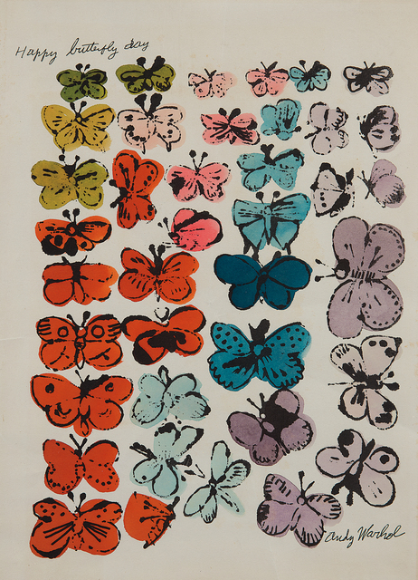 Andy Warhol, ‘Happy Butterfly Day’, 1955, Phillips