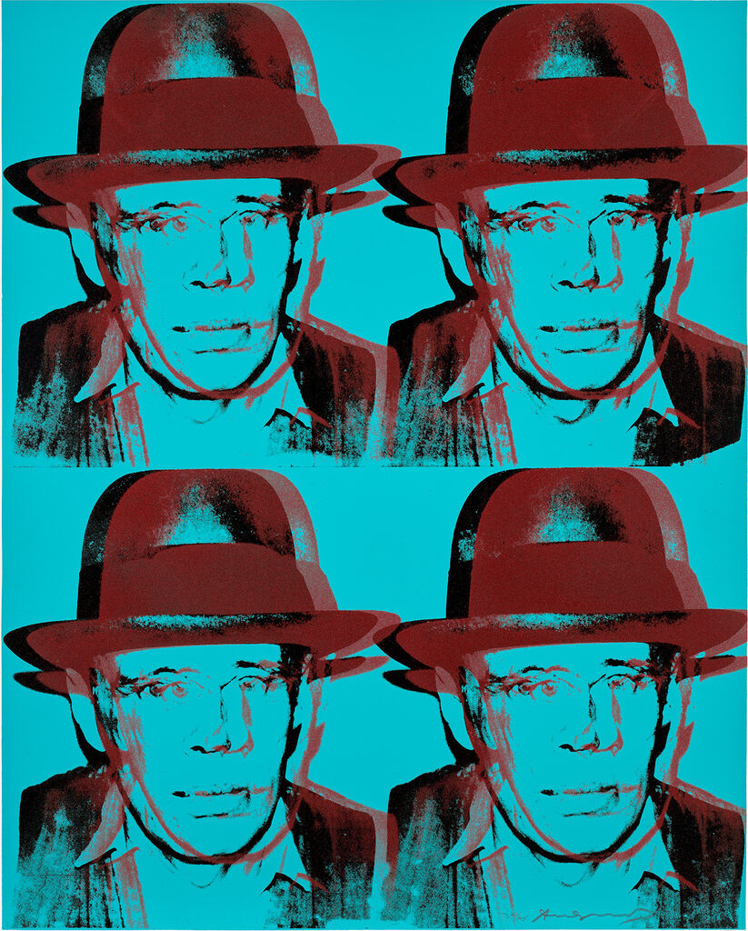 Andy Warhol - Joseph Beuys (see F. & S. 242-244)