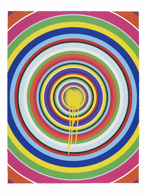 Jim Lambie, ‘Sunspots (Yellow)’, 2018, Carolina Nitsch Contemporary Art